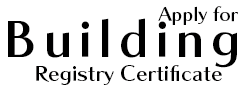 Apply for Building Registry Certificate